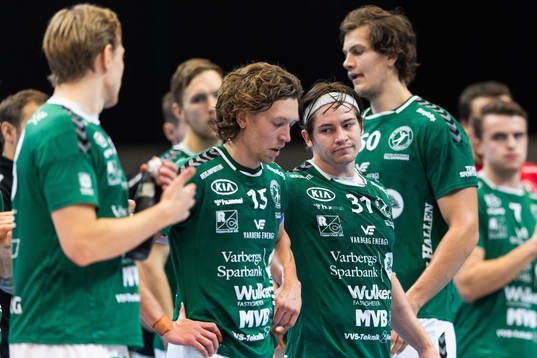 Varbergs Anton Jönsson och Morten Damgaard deppar