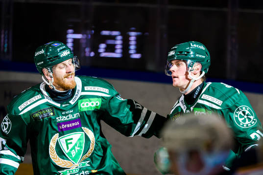 Färjestads Pontus Widerström och Färjestads Carl