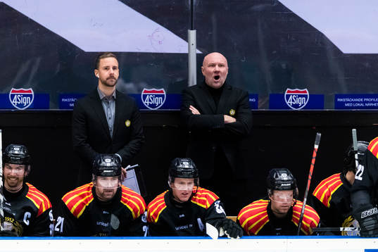 Brynäs tränare Peter Andersson ger direktiv