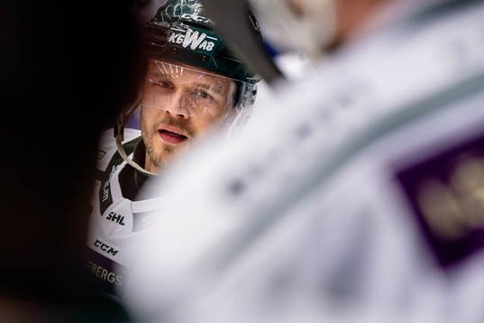 Färjestads Jacob Nilsson jublar