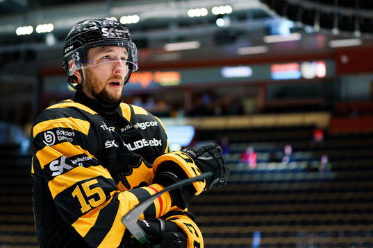 Skellefteås Melker Karlsson jublar