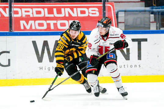 Skellefteås Jesper Frödén och Örebros Robert Leino
