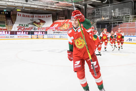 Moras Johan Persson jubel