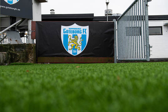 Klubbmärket i samband med att Kopparbergs/Göteborg