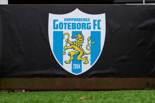 Klubbmärket i samband med att Kopparbergs/Göteborg