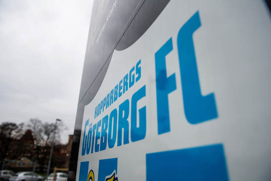 Klubbmärket i samband med att Kopparbergs/Göteborg