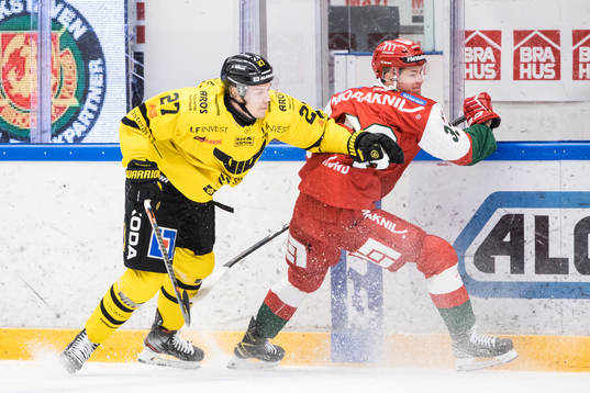 Västerås Sebastian Benker och Moras Charles Eklund