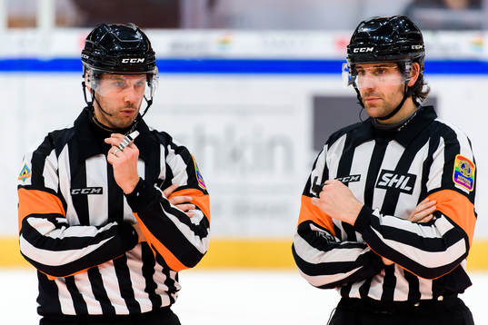 Domare Johan Magnusson och Mikael Sjöqvist