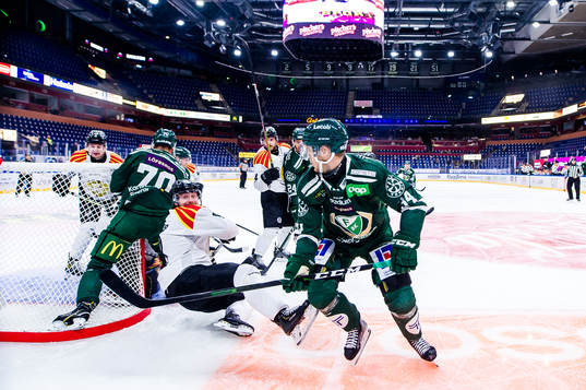 Brynäs John Nyberg och Färjestads Michael Lindqvist