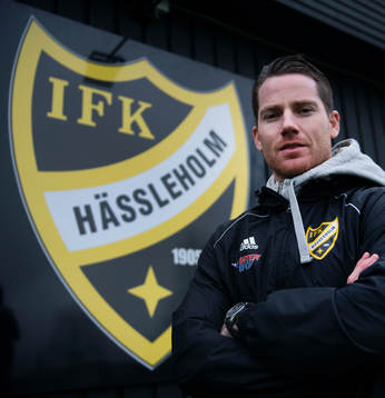 IFK Hässleholms tränartrio Johan ”Sheriffen” Persson