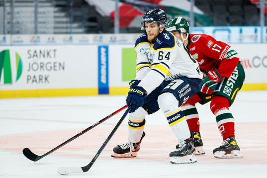 s Eric Martinsson och Frölundas Robin Alvarez