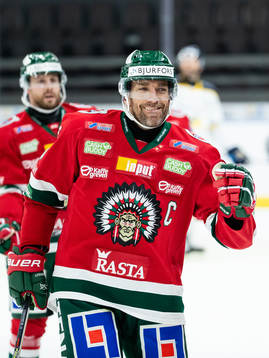 Frölundas Joel Lundqvist jublar