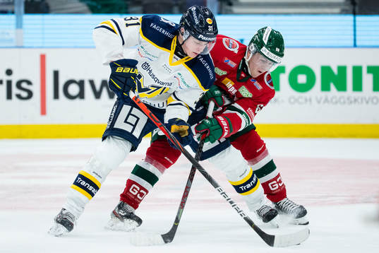 s Filip Cederqvist och Frölundas Jesper Sellgren