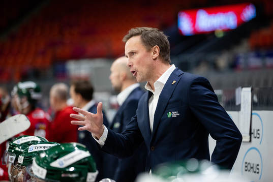Frölundas tränare Roger Rönnberg