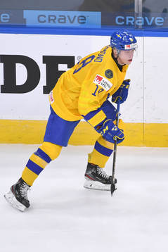 Lucas Raymond of Sweden skates