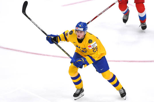 Noel Gunler of Sweden skates