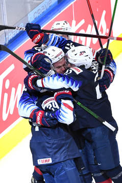 Drew Helleson, Brett Berard, Bobby Brink and John Farinacci