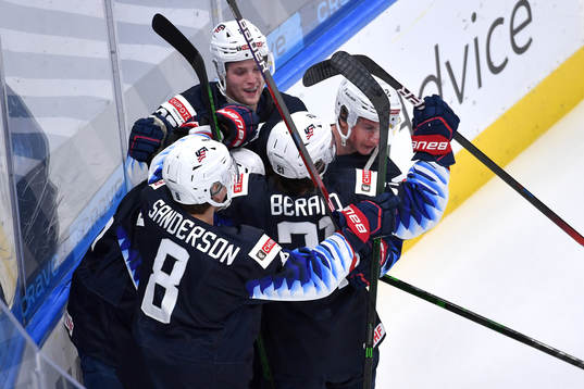 Drew Helleson, Jake Sanderson, Brett Berard, Bobby Brink