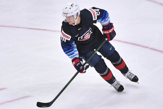 Bobby Brink of USA skates