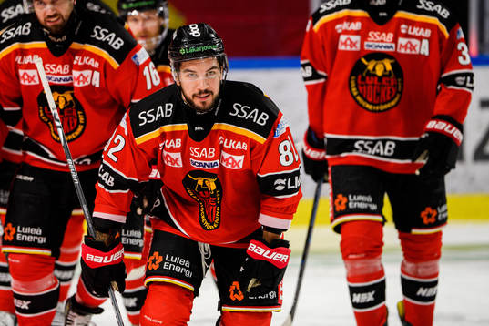 Luleås Chris Desousa jublar