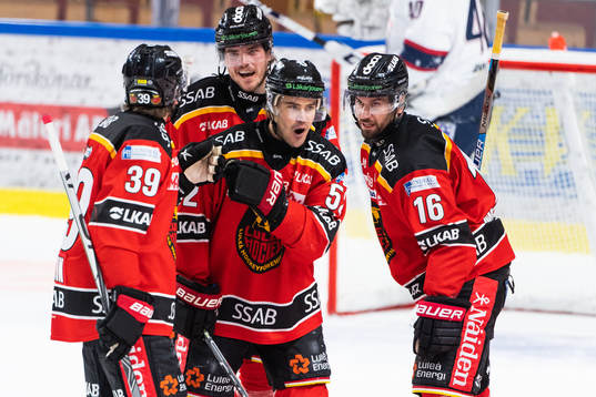 Luleås Karl Fabricius jublar