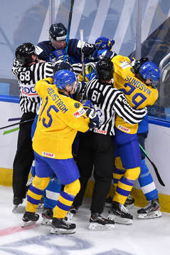 Benjamin Korhonen, Samuel Helenius and Mikko Petman of
