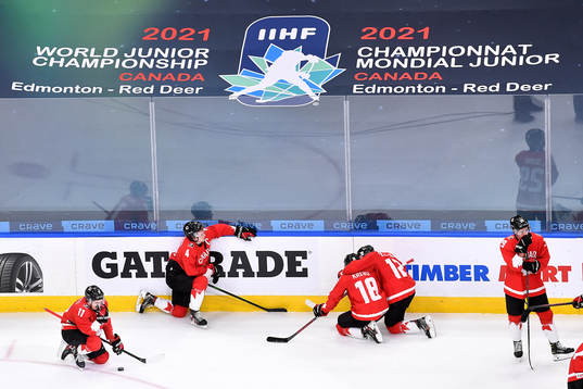 Cole Perfetti, Bowen Byram, Peyton Krebs, Jakob Pelletier