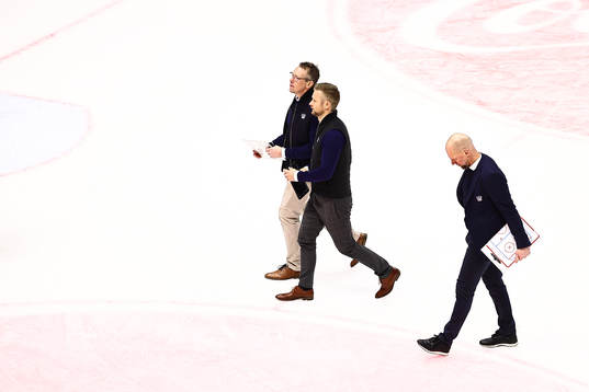 Linköpings tränare Johan Åkerman, tränare Daniel