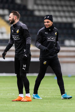 Oskar Sverrisson och Ahmed Yasin
