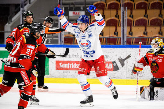 Oskarshamns John Dahlström jublar