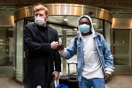 Häckens nyförvärv Benie Adama Traore och Häckens