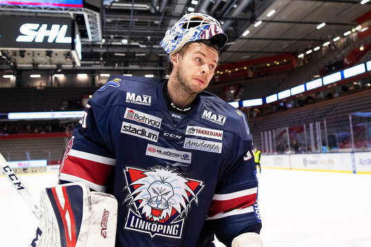 Linköpings målvakt Niklas Lundström
