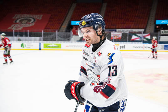 Linköpings Andrew Gordon jublar