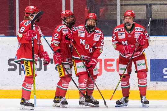 Modos Jaycee Magwood  med Olivia Carlsson, Mina Waxin och