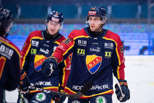 Djurgårdens Robin Norell jublar