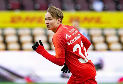[DK=20210207: Andreas Schjelderup, FC Nordsjælland]