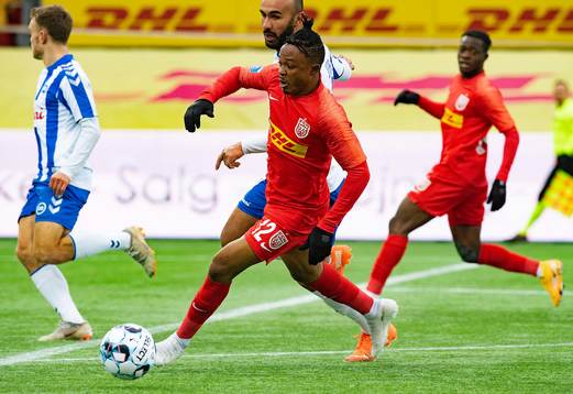 [DK=20210207: Isaac Atanga, FC Nordsjælland]