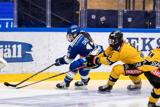 Leksands Hanna Sköld och Luleås Johanna Fällman