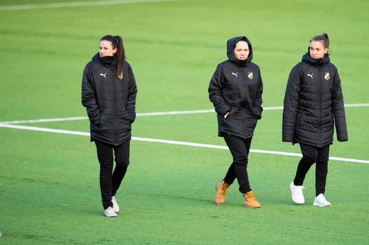 Beata Kollmats, Elin Rubensson och Julia Zigiotti Olme
