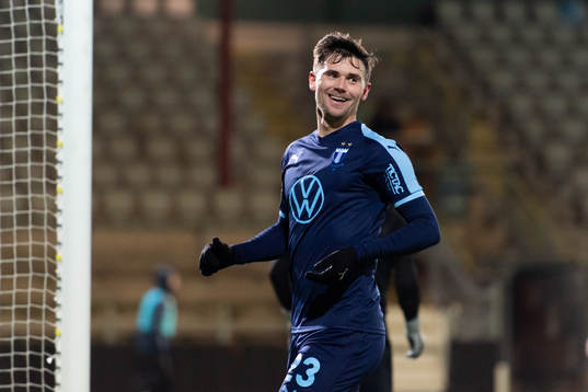 Malmö FFs Marcus Antonsson jublar