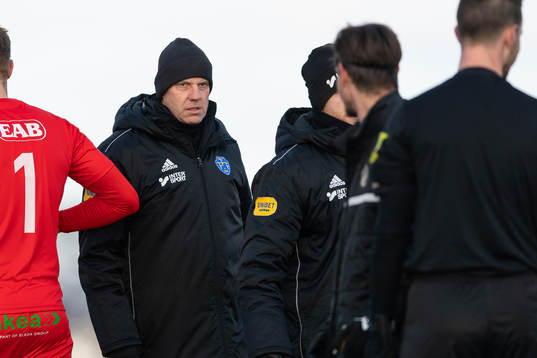 Falkenbergs tränare Hasse Eklund