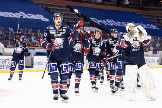 Linköpings Jarno Kärki jublar