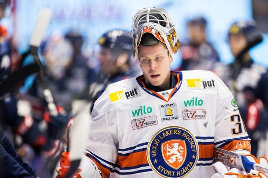 Växjös målvakt Viktor Fasth