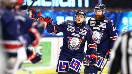 under ishockeymatchen i SHL mellan Linköping och Växjö