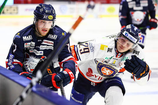 Linköpings Jaakko Rissanen och Växjös Pontus Holmberg