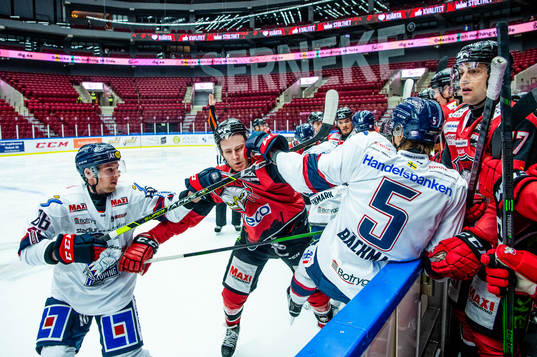 Malmö Redhawks Eric Engstrand i bråk med Linköpings