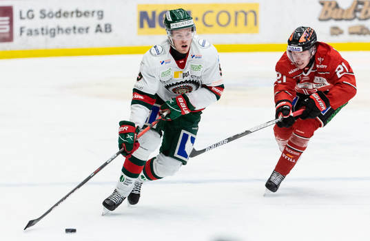 Frölundas Filip Johansson och Örebros Linus Öberg