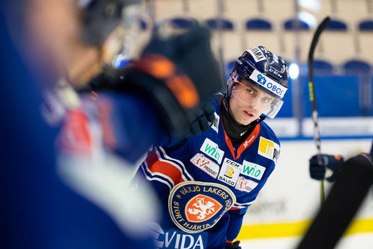 Växjös Emil Pettersson jublar