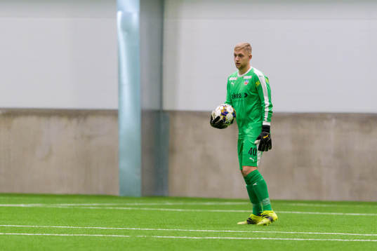 Helsingborgs målvakt Ian Pettersson