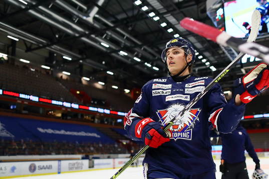 Linköpings Max Lindroth jublar